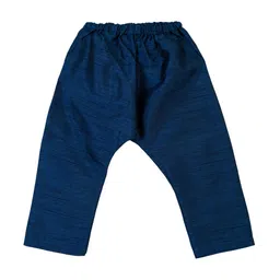 MeeMee Boys Band Collar Straight Kurta with Pyjamas image 4