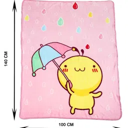 Butterthief  All Seasons Super Soft Baby Blanket for Kids & Toddlers Cartoon Print - Color May Vary image 3
