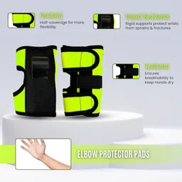 slanz Protective Set for Skateboard,Scooter,Cycling For 15+ yrs Skating Guard Combo Skating Kit image 5