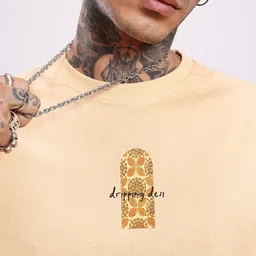 glitchez Urban Easy Going Printed Oversized T-shirt image 3