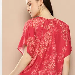 encore by INVICTUS Floral Printed Top image 5