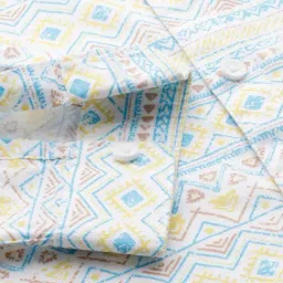 Allen Solly Boys Blue Printed Shirt image 5