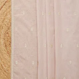 Soch Onion Pink Poly Silk Embroidered Dupatta image 3