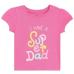 MINIKLUB Girls Pink Knit Printed Regular Fit Knit Top-image-34