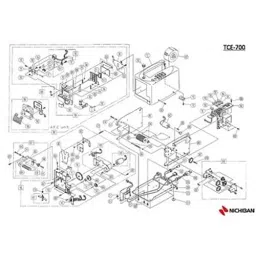 NICHIBAN Auto Taper Parts New Solenoid Unit, TCE700-7653 image 2
