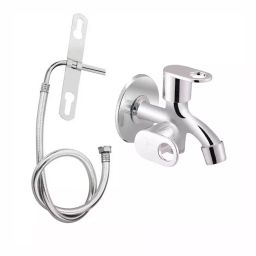 Fastgear Bathroom Faucet Set Stainless Steel Chrome Finish Silver, FG956-picture-31