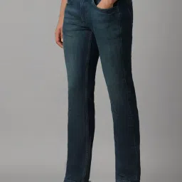 Louis Philippe Navy Slim Fit Jeans image 3