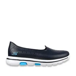 Skechers Women's GO WALK 5 FOAMIES - SUN KISSE Navy Lifestyle Slip On Shoe-picture-16