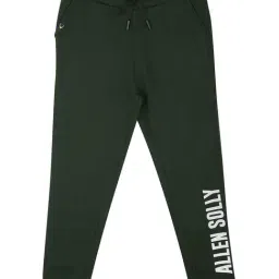 Allen Solly Kids Olive Graphic Print Trackpants-image-84