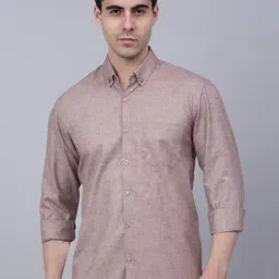 Jainish Brown Regular Fit Shirt-picture-38