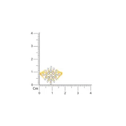 GIVA 18K Gold Spectacular Lab Grown Diamond Ring for Women-image-96