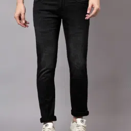 Cantabil Black Regular Fit Jeans-image-76