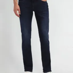 Arrow Sport Blue Cotton Slim Fit Jeans-picture-13