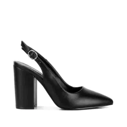 London Rag Women's Black Back Strap Sandals-picture-24