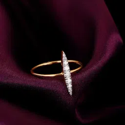 GIVA 14K Yellow Gold Endless Adoration Diamond Pendant for Women-image-81