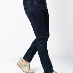 Spykar Men Slim Fit Low Rise Cotton Casual Jeans image 2