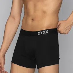 XYXX Charcoal & Black Cotton Trunks - Pack of 2 image 3