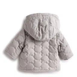 Chicco Boys Brown Regular Fit Self Design Jacket image 2