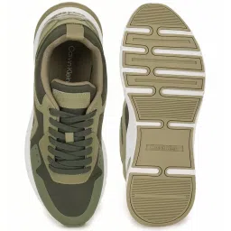 Calvin Klein Men's Olive Mix Sneakers image 3