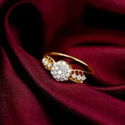 GIVA 14K Yellow Gold Sparkling Raindrop Diamond Pendant,without chain for Women-image-65