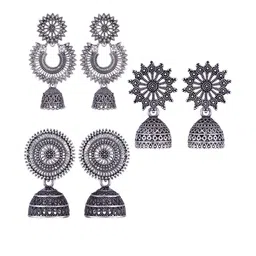DIVASTRI Silver-Plated Alloy Earrings-picture-28