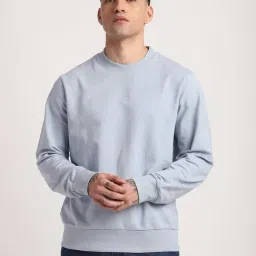 R&B Blue Regular Fit Graphic Sweatshirt image 4