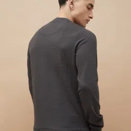 Fame Forever By Lifestyle Dark Grey Regular Fit T-Shirt image 2