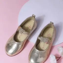 Aria Nica Kids Glint Gold Mary Jane Shoes-picture-14