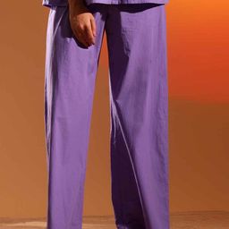 Saint G Pure Cotton Mid Rise Trousers-picture-13