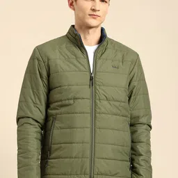 Being Human Reversible Padded Jacket-image-1
