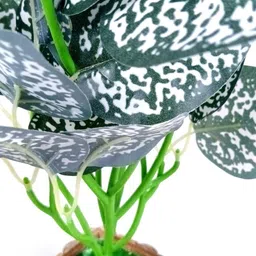 apka mart Green Artificial Plant With Pot image 4