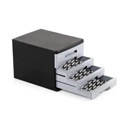 Mopak Decor Black Set of 1 Regular Shelf Liner Organisers image 5