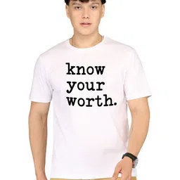 BRAWNY BATTLER Typography Printed Round Neck Cotton T-shirt-picture-25