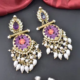 MEIRA JEWELLERY Geometric Drop Earrings-picture-34