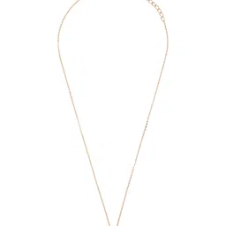 bhima 18K BIS Hallmark 750 Purity Rose Prism Spark Necklace image 2