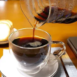 TASKHOUSE Set Of 2 Transparent Solid Glass Transparent Cups image 2