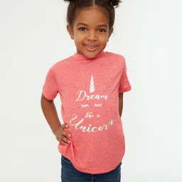 trendyol Solid Half Sleeves T Shirt - Orange-picture-19