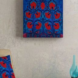 SEJ by Nisha Gupta Blue Framed Wall Art - Set of 1-picture-19