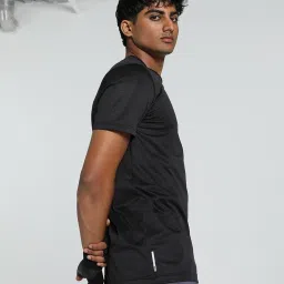 Puma Black Regular Fit Sports T-Shirt image 3