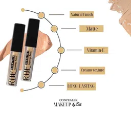 Makeup By Siti Velvet Veil Full Coverage Liquid Concealer- Neutral image 3