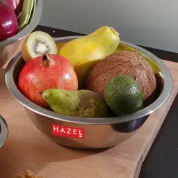 HAZEL Silver Stainless Steel 17 cm Mixing Pot (0.77L) - Set of 1-picture-12