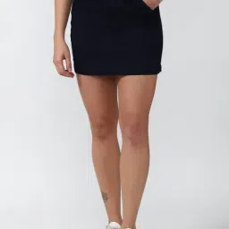 Forever 21 Navy Mini Skirt-image-60