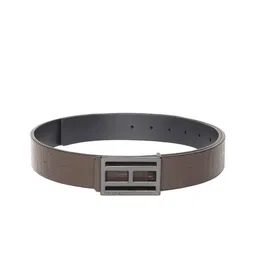 Tommy Hilfiger Men Brown Reversible Leather Belt-picture-21