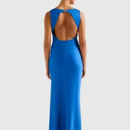 forever new Parker Open Back Satin Midi image 3