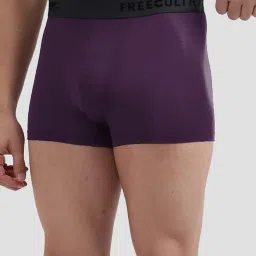Freecultr Multi Color Modal Regular Fit Solid Trunks (Pack of 3) image 3