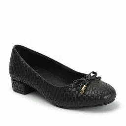 Carlton London Women's Black Casual Pumps image 3