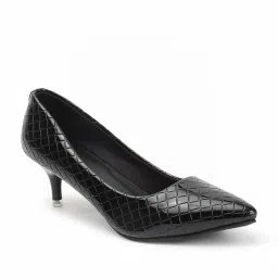 Carlton London Women's Black Stiletto Pumps image 3