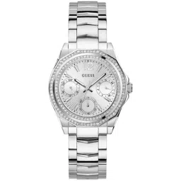 GUESS Ritzy Women Silver Tone Round Dial Analog Watch - GW0685L1-picture-10