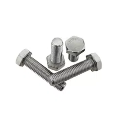 Immech M6 x 12mm Hex Head Bolt/Screw Zinc-Coated Machine Thread Pack of 100 Pcs image 3
