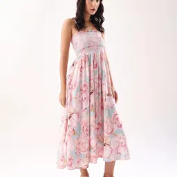 RAREISM Multi Polyester Printed Dress image 3